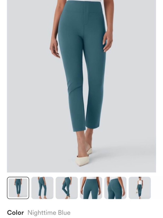 Pants - Women's Nighttime Blue Slim Ankle Pants